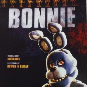 Five Nights At Freddy's BONNIE Promo Card FNAF Dave & Busters Halloween 2023 NEW